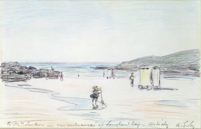Bahía de Langland, 1897 de Alfred Sisley